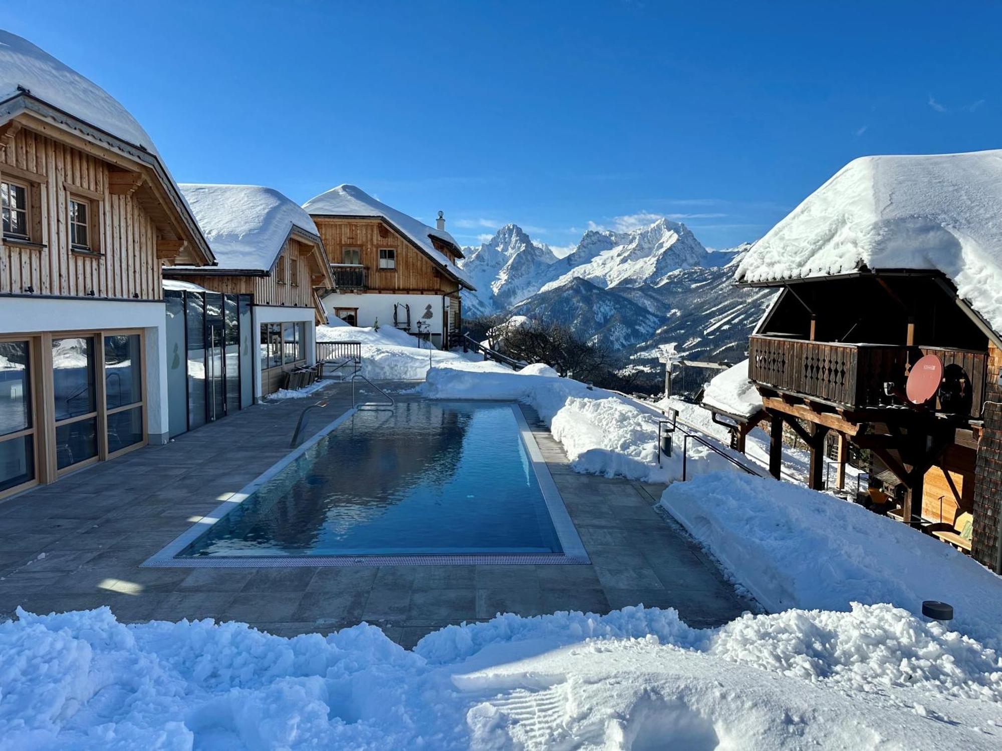 Almresort Baumschlagerberg Vorderstoder Bagian luar foto