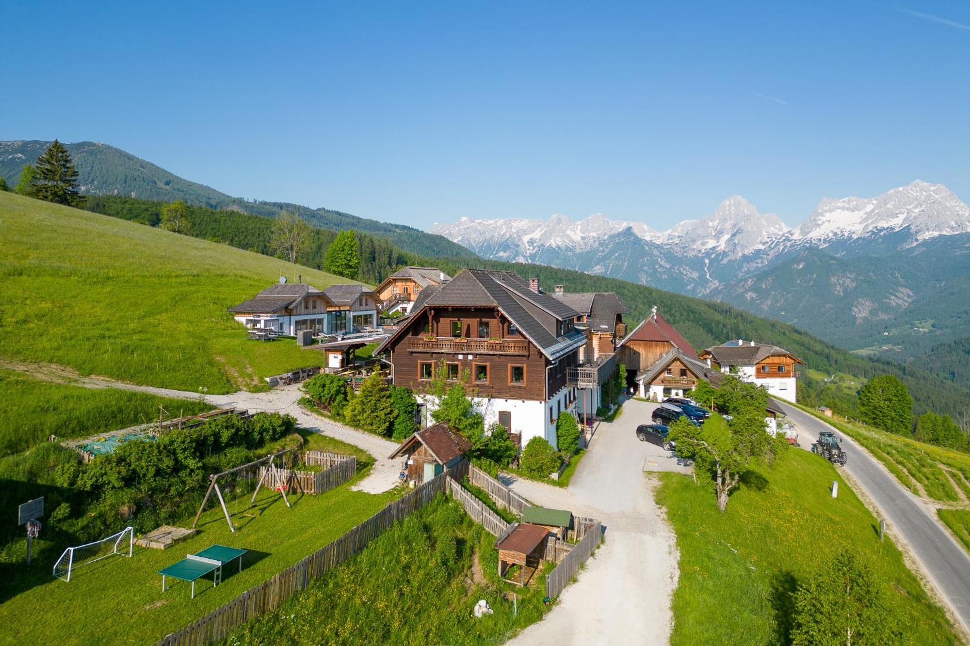 Almresort Baumschlagerberg Vorderstoder Bagian luar foto
