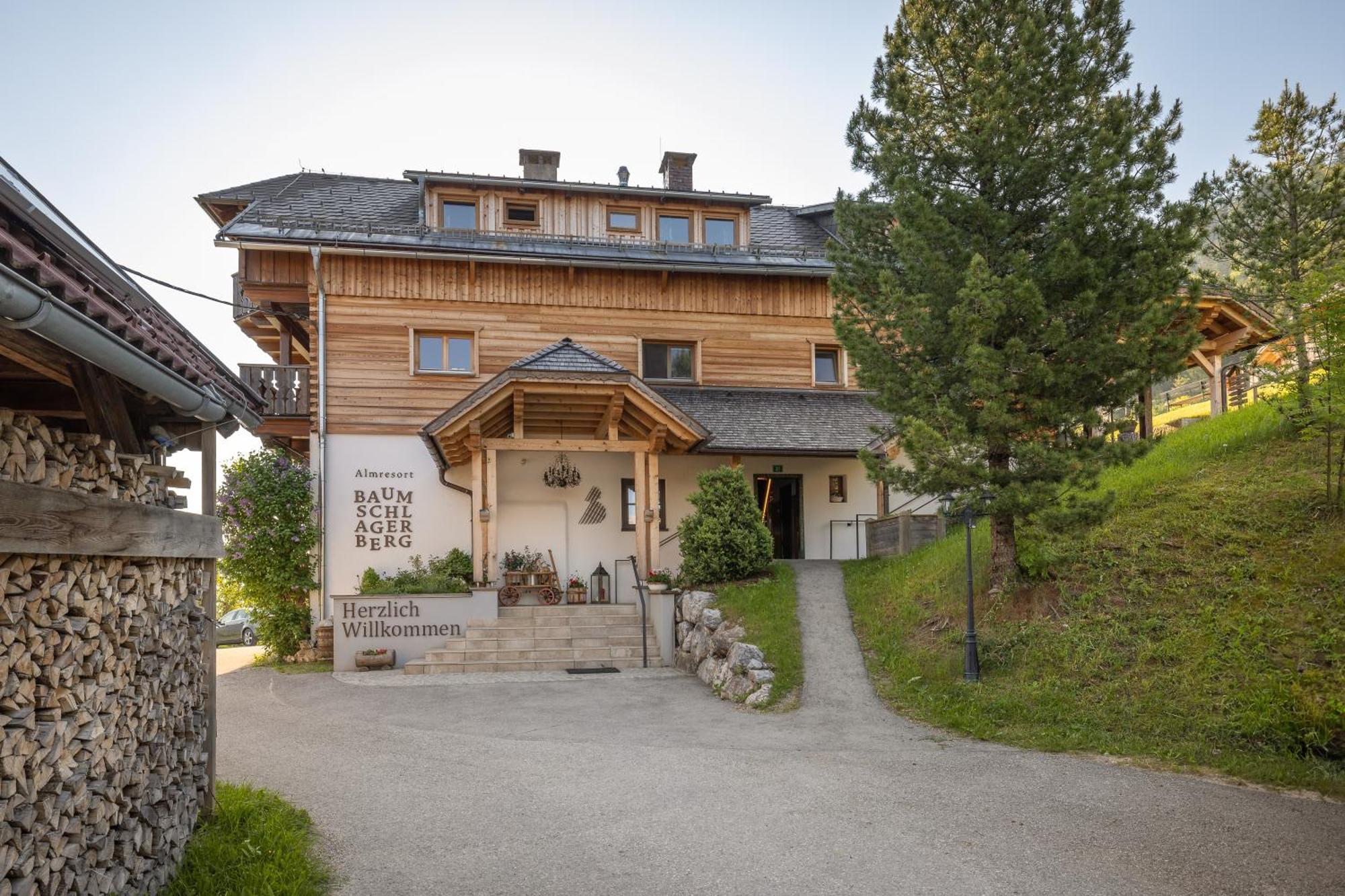 Almresort Baumschlagerberg Vorderstoder Bagian luar foto