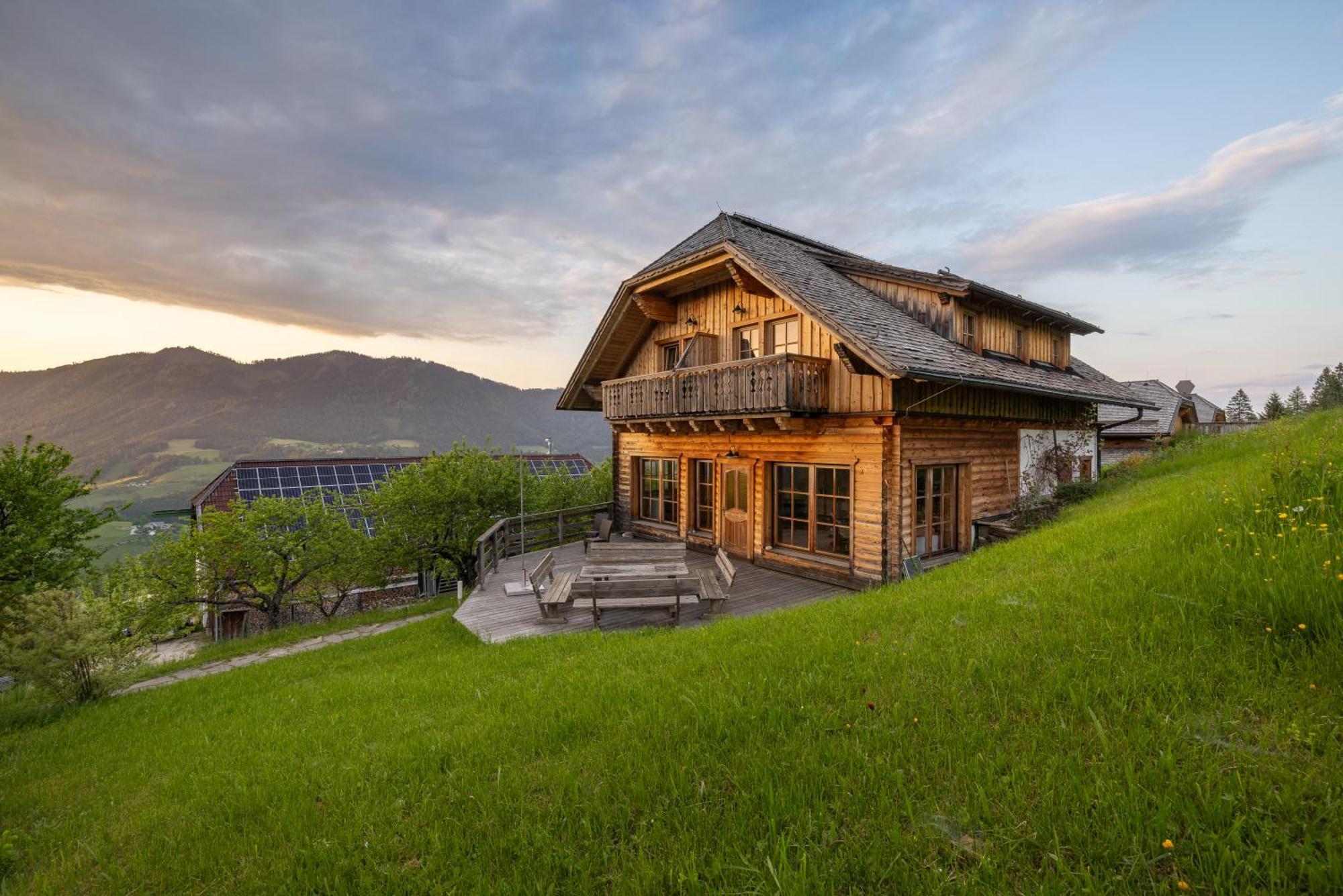 Almresort Baumschlagerberg Vorderstoder Bagian luar foto